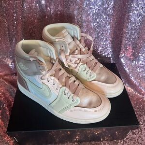 Nike Air Jordan 1 High - Oxford Rose & Brown Label